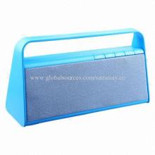 Portable Bluetooth Speaker with FM Radio/microSD Card Reader (32MB-32GB)