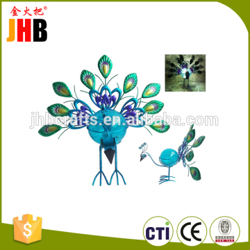 Wholesale Colorful Metal Hummingbird Garden Wind Spinner