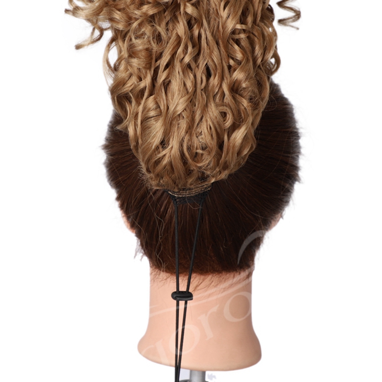 Easy Wear New Fashion Lowest Cheap Price For Women Natural Textured Afro Fiber Drawstring Curly Ponytail