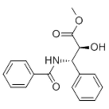 (2R, 3S) -3- (benzoilamino) -2-hidroxi-3-fenilpropanoato de metilo CAS 32981-85-4