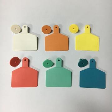 Divided cattle ear tag