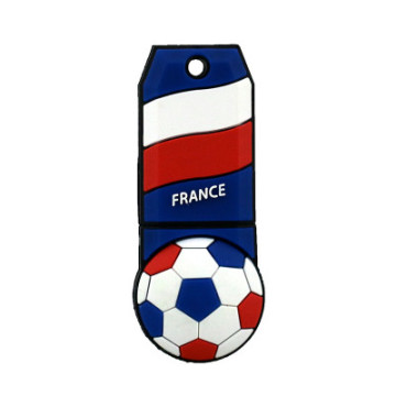 Unidade Flash USB Personalizada de Futebol em PVC