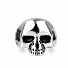 Keith richards multicolor steel skull ring for women