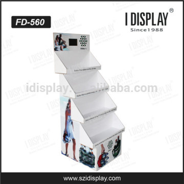 LCD display Custom design floor standing Printing advertising standee