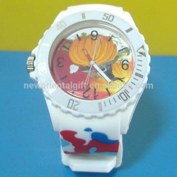 Water resistant Jewery silicone watches