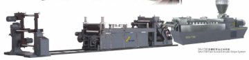high output ABS plastic sheet extruder line