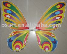 Multicoloured decoration butterfly wings