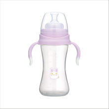 Light-colored baby bottle macaron color 300ml feeding bottle