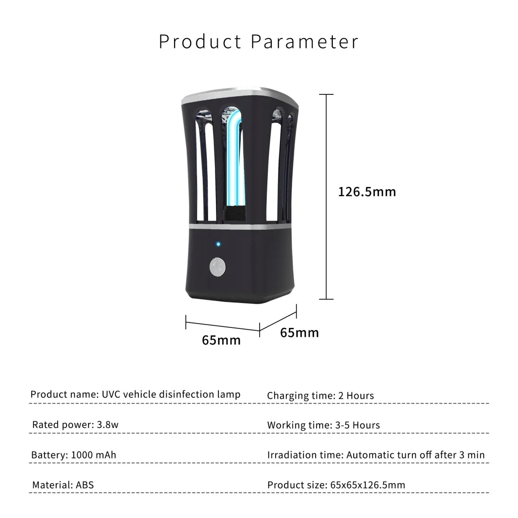 New Product Portable Home-Use Ultraviolet Disinfection Lights