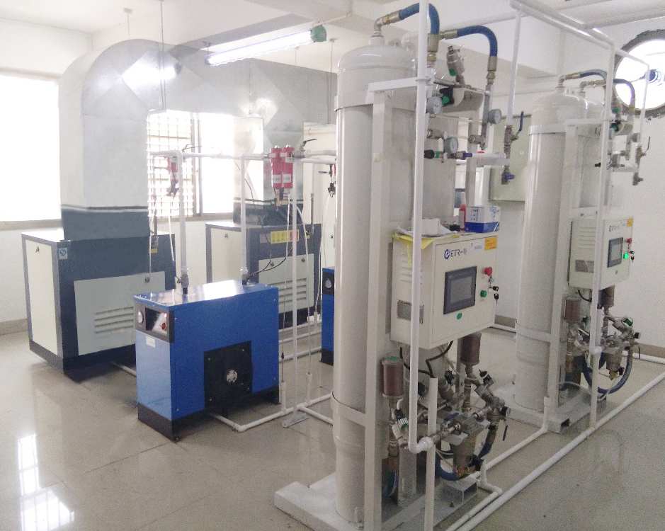 Medical oxygen gas separation plant