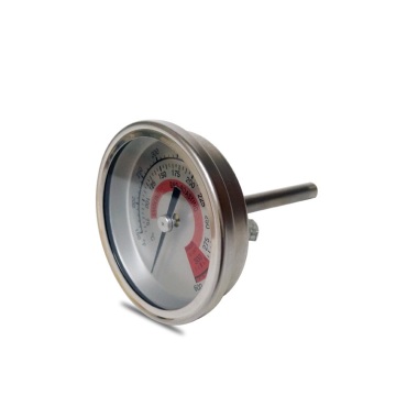 Edelstahl Pit Smoker Grill BBQ Thermometer