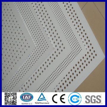 Aluminium sheet perforated