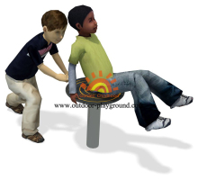 Roundabout Rider Equipment For Children's Playground