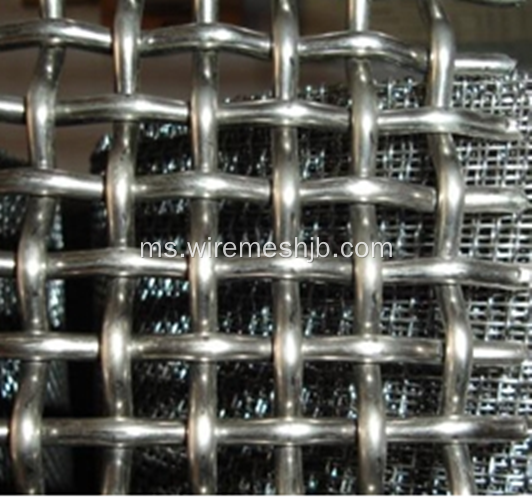 Mesh Wire Crimped Untuk Industri Arang Batu dan Perlombongan