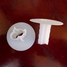 Cable Dual Feed-thru coax wall bushings