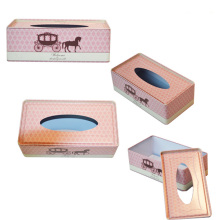 Rectangular Tissue Tin Box, Tissue Tin Can, Tissue Tin OEM Factory