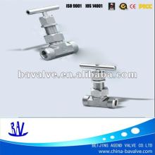 china mini needle valve/small needle valve /API gas Needle valve