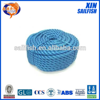 8mm polypropylene rope 3-strand twisted rope polypropylene monofilament rope