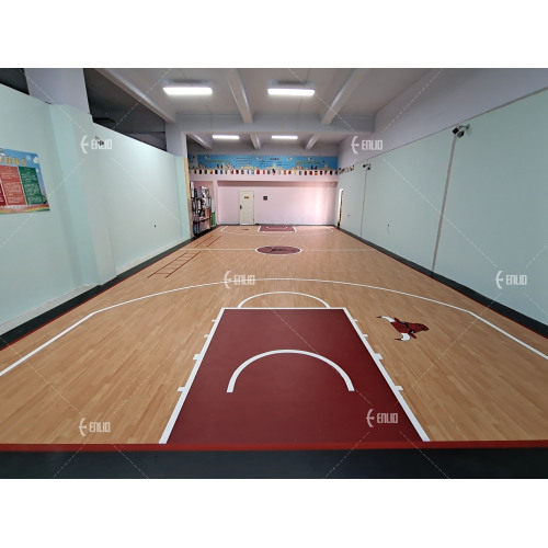 Pavimentazione sportiva per baksetball multiuso in PVC