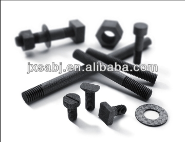 2015 China manufacture graphite screw bolt/ make it according your drawing and sizes