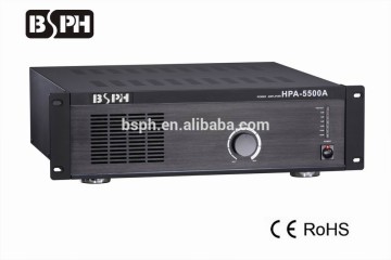 HPA-5500A Hot Selling Public Address System Power Amplifier Audio Power Amplifier