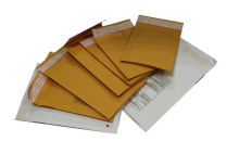 Brown Custom Printed Envelope , Self Adhesive Bubble Wrap Envelopes