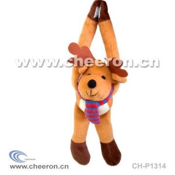 Stuffed Deer, Mini Plush Deer, Deer with Scarf