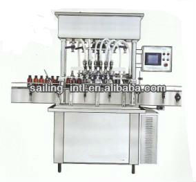 DGP-Z-6 PLC Controlled Piston Paste and Liquid Filling Machine