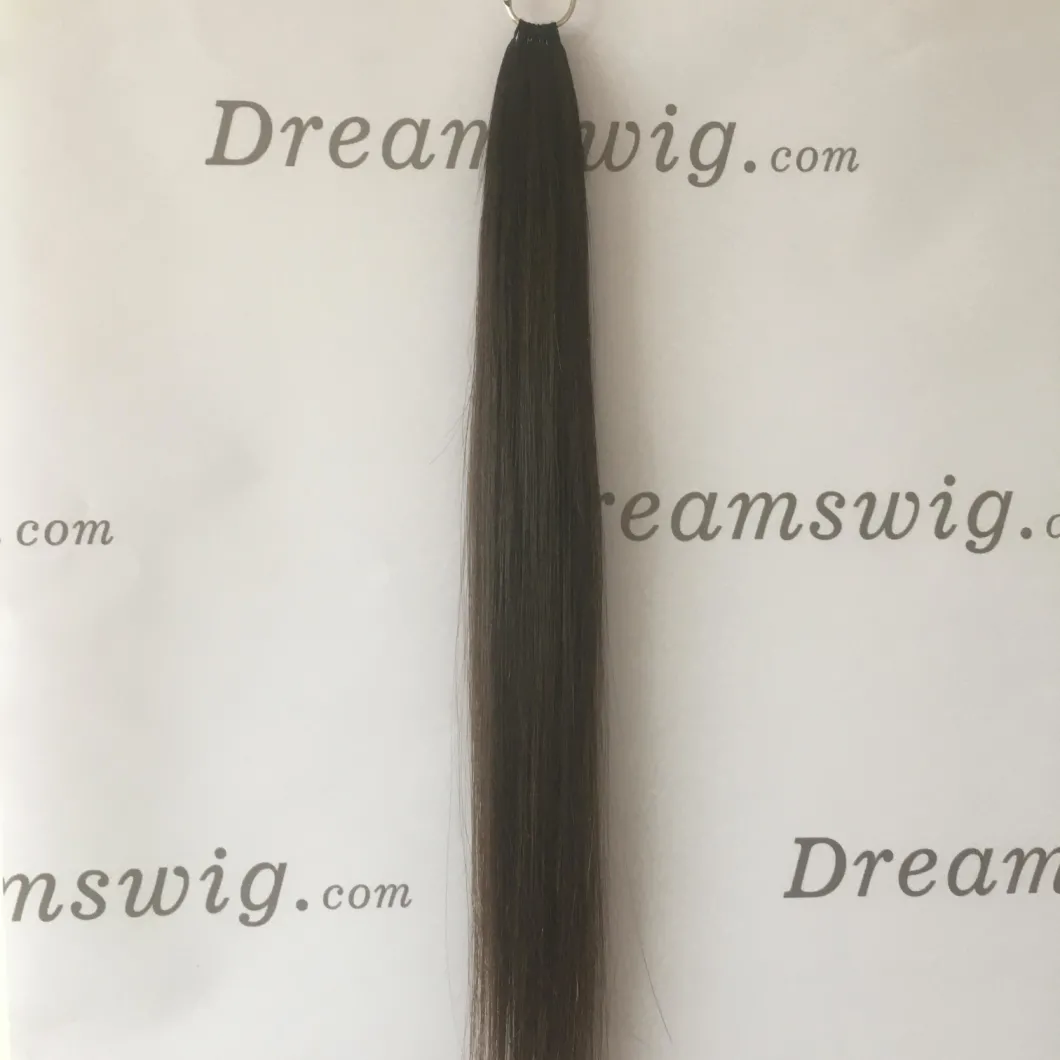 12A Human Virgin Hair Straight Natural Black Color Top Quality Grade Remy Hair No Tip Feather Hair