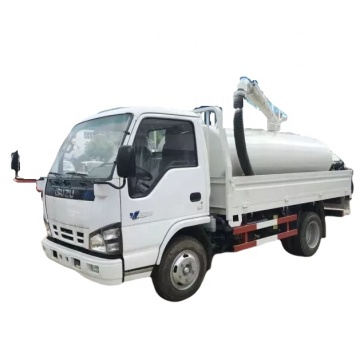 New Japan brand 1000 gallon vacuum pump toilet suction truck
