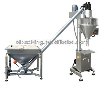 pharmaceutical powder packing machine with screw feeder