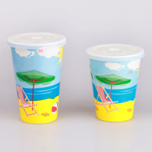 Custom Logo Printed signal Wall Paper Cups