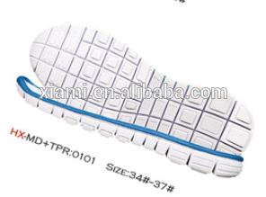 new design wearable lady's leisure shoes MD outsole synthetic