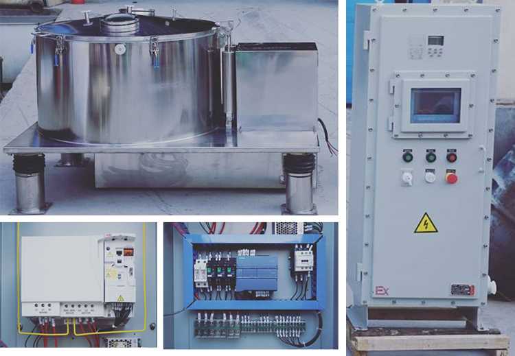 Jacketed Centrifuge Solvent Extraction Pilot Equipment Herbal Extraction Plant Essential Oil Extraction Device