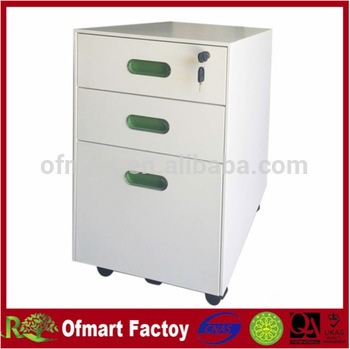 Metal Office Movable File Pedestal