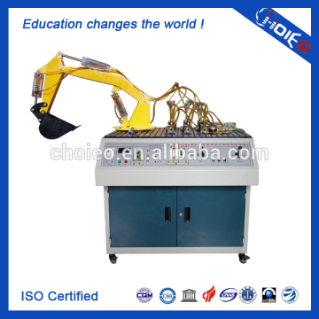PLC Controlled Transparent Hydraulic Excavator Training Equipment / Lab Digging Machine Simulation Experiment System Trainer