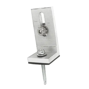 Commercial Wholesale PV Panel Solar L-Feet Bracket for Tin Roof Mounting