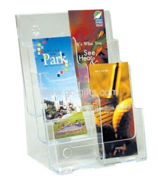 Plastic Pamphlets Holder A4 With Divider?