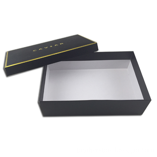 Black Paper Cosmetic Makeup Packaging Box