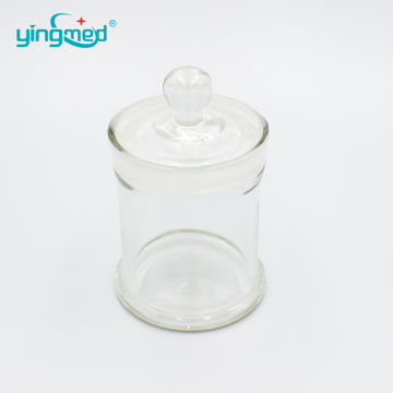 Labware Low Form Clear Glass Weighing Bottle