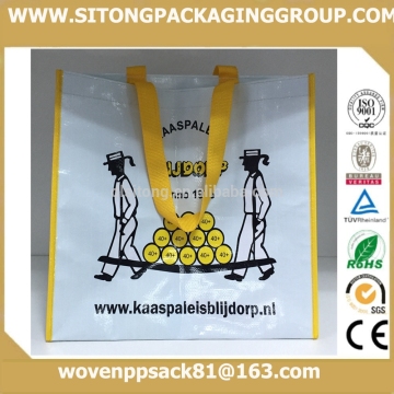 biodegradable woven pp shopping gift bag