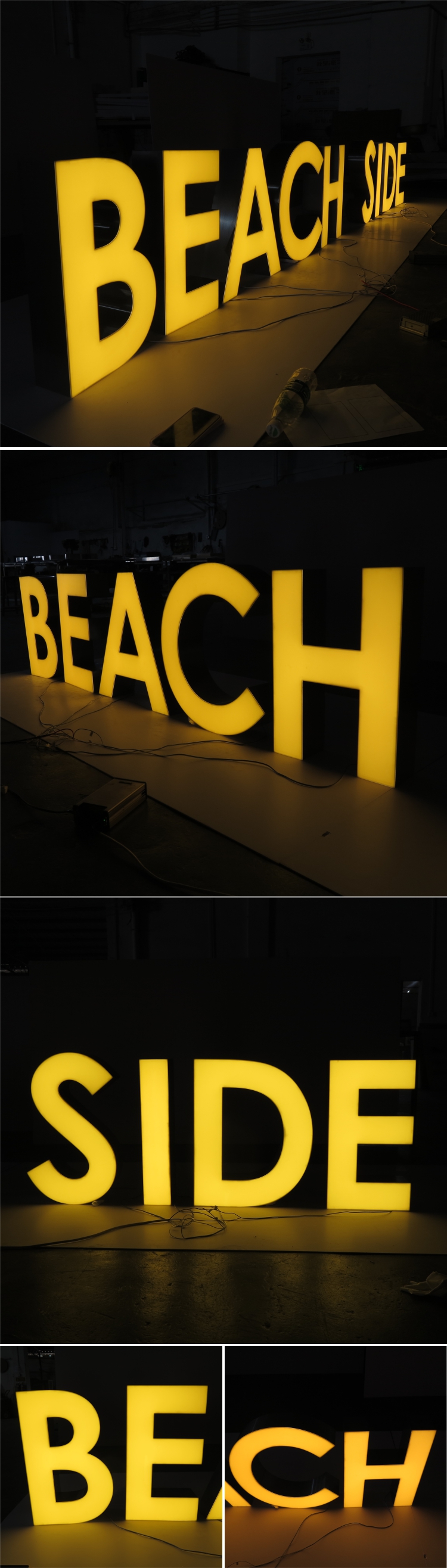 DINGYISIGN Professinoal Led Light Up Advertising Signage Outdoor Commercial Custom Made Channel Letters Signs