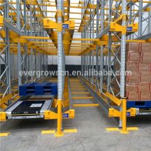 Pallet Runner Radio Shuttle Racks With High utilization