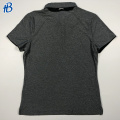 wholesale custom dark grey sports polo shirts