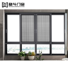 Aluminium Double Glass Sliding Sash Windows