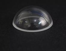 customized dome 134mm Hemispherical Quartz Glass Dome Lens