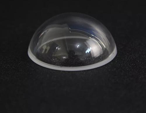 134mm Hemispherical Quartz Glass Dome Lens