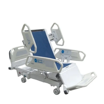 Durable Collapsible Adjustable Medical Hospital Bed