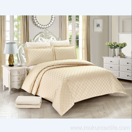 100% polyester heavy weight chenille jacquard bedding