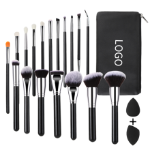 FEIYAN Wholesale Vegan Makeup Brush Set with Storage Bag